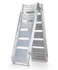 BULLET 1.8m Aluminium Folding Loading Traction Ramp, 200kg capacity