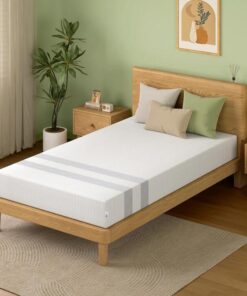 BedStory King Memory Foam Mattress 25cm Cooling Gel Foam Mattress in a Box Medium Feel