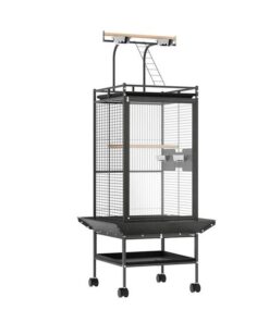 Bird Cage Large Cages 155cm Parrot Aviary Stand-Alone Budgie Wheels Castor