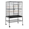 Bird Cage Large Cages 160cm Parrot Aviary Stand-Alone Budgie Wheels Castor
