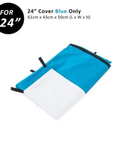 Cage Cover Enclosure for Wire Dog Cage Crate 24in BLUE