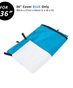 Cage Cover Enclosure for Wire Dog Cage Crate 36in BLUE