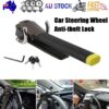 Car Steering Wheel Anti-theft Lock Foldable Anti-theft Security Car T-Lock
