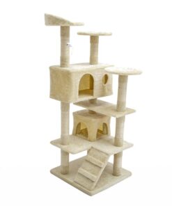 Cat Tree Multi Level Scratcher SOHO 130cm BEIGE