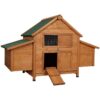 Chicken Coop Rabbit Hutch 150cm x 68cm x 96cm Large Chicken Coop House Run Cage Wooden