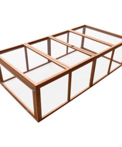 Chicken coop LARGE Run Guinea Pig Cage Villa Extension Rabbit hutch house pen