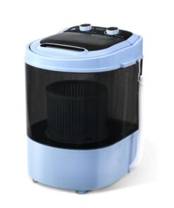 Dev King 3KG Mini Portable Washing Machine Shoes Wash Top Load Spin Camp Caravan