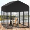 Extra Large Welded Wire Dog Kennel Outdoor Heavy Duty Crate Cage