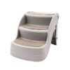 Furtastic Foldable Pet Stairs In Grey - 38cm Dog Ladder Cat Ramp