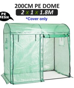 Garden Greenhouse Shed PE Cover Only 200cm Dome