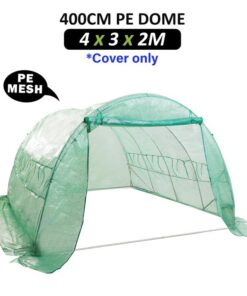Garden Greenhouse Shed PE Cover Only 400cm Dome Tunnel