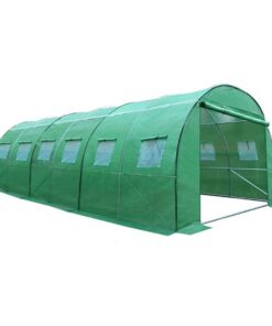 Green Fingers Greenhouse 6x3x2M Walk in Green House Tunnel Plant Garden Shed Dome