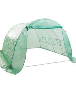 Greenhouse Walk-In Shed 4x3x2M PE Dome Hoop Tunnel Polytunnel