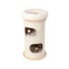 HONEYPOTCAT Cosy Sisal Barrel With Plush Top - Compact 89cm