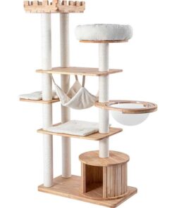 HONEYPOTCAT MZ Grand Elegance Cat Catsle With Space Capsule - 170cm