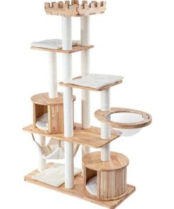 HONEYPOTCAT MZ Grand Elegance Cat Catsle With Space Capsule - PRO 176cm