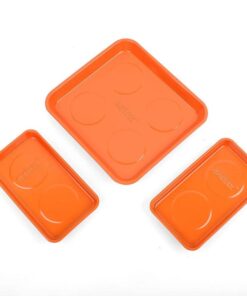HORUSDY 3Pcs Magnetic Parts Tray Set Small Parts Tool Organization Non Slip