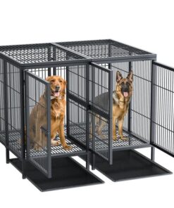 Indoor Dog Kennel Cage Crate for Small Medium Large Dogs