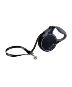 KONG Terrain Black Retractable Leashes Small