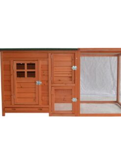 Large Chicken Coop Rabbit Hutch Ferret Cage Hen Chook Cat House