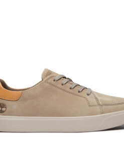 Men's Emerson Street Low-Top Casual Shoes Beige 7 US Mens