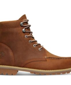 Men's Redwood Falls Waterproof Moc-Toe Boot Brown 7 US Mens