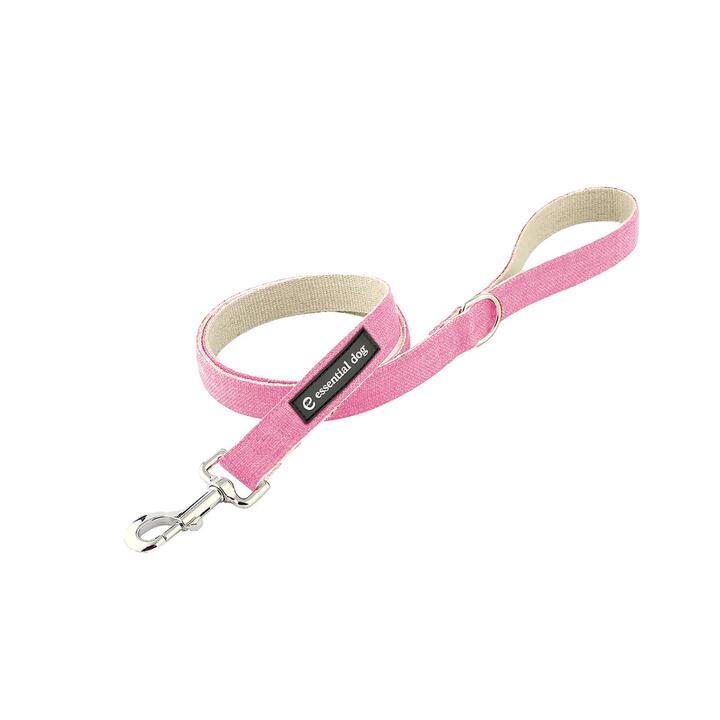 Natural Hemp & Cotton Dog Lead Leash (Pretty Pink) EXTRA SMALL 3 Natural Hemp & Cotton Dog Lead Leash (Pretty Pink) EXTRA SMALL