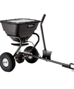 PLANTCRAFT Tow Behind Broadcast Spreader 30kg 26L Seed Fertiliser Tow Rotary