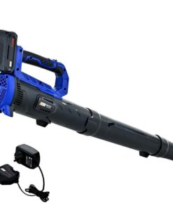 POWERBLADE BW4 20V Cordless Electric Leaf Blower Kit, with Battery and Fast Charger