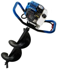 POWERBLADE PD950 52cc 2-Stroke Petrol Post Hole Digger, w/ 3 Auger bits, 600mm Extension Shaft