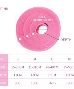 Pet Dog Cat Elizabethan Collar Adjustable Cone Mesh Recovery Multicolor