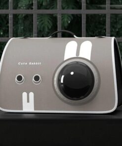 Printed Space Capsule Cat Bag, Large Capacity Crossbody Dog Bag, Universal Pet Bag for All Seasons