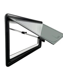 RV Caravan Camper Van Hinged Push Out Window Motorhome Exit Window 900mm x 500mm