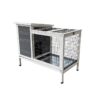 Rabbit Bunny Cage Hutch Pet Cages Enclosure