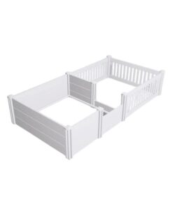 Rooster Farms PVC Dog Whelping Box + Play Pen 1.9m x .95m x 0.48m - Birthing Kit