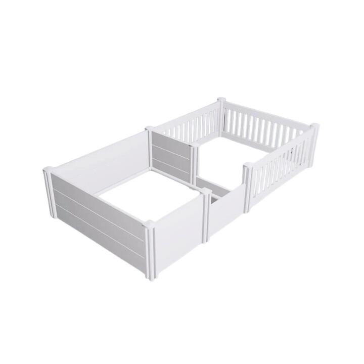 Rooster Farms PVC Dog Whelping Box + Play Pen 1.9m x .95m x 0.48m - Birthing Kit