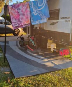 Swish Grey 4m x 2.4m recycled poly mat