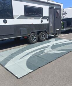 Swish Grey 5m x 2.4m recycled poly mat