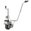 T-REX Powered Jockey Wheel Heavy Duty Electric Motorised 12V 350W for Caravans Trailer Boat Silver