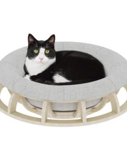 Timber Gyro Cat Nest Bed