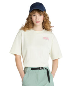 Timberfresh Back Graphic Short-Sleeve Tee White