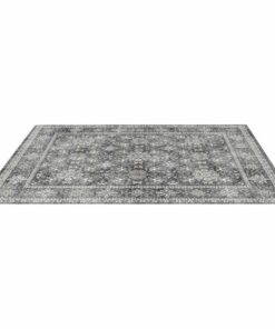 VEVOR Area Rug, 2438.4x3048 mm Large Washable Rug, Non-Slip Tear-Resistant Soft Carpet, Pet & Child Friendly Vintage Area Rugs, Indoor Mat for Bedroom