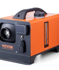 VEVOR Diesel Air Heater, 12V 5KW All-on-one Diesel Heater with Remote Control and LCD Display, 5L Fuel Tank Portable Diesel Parking Heater, Rapid Heat
