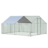 VaKa 3x4x1.95m Metal Walk-in Chicken Coop Rabbit Hutch Cage Hen House Chook Au