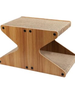 VaKa Cat Scratching Scratcher Board Cat Tree Pad Lounge Toy Corrugated Cardboard