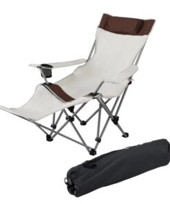 Weisshorn Camping Chair Reclining Adjustable Portable Outdoor Folding Lightweight