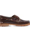 Women's Noreen 3-Eye Lug Handsewn Boat Shoe Brown 6 US Womens