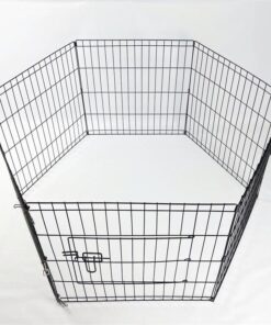 YES4PETS 6 Panel Dog Cat Exercise Playpen Puppy Enclosure Rabbit Fence