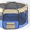 YES4PETS Small Blue Dog Cat Puppy Rabbit Guinea Pig Cage Cat Soft Playpen