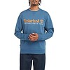 Men's Established 1973 Embroidered Logo Crew Neck Sweatshirt Blue